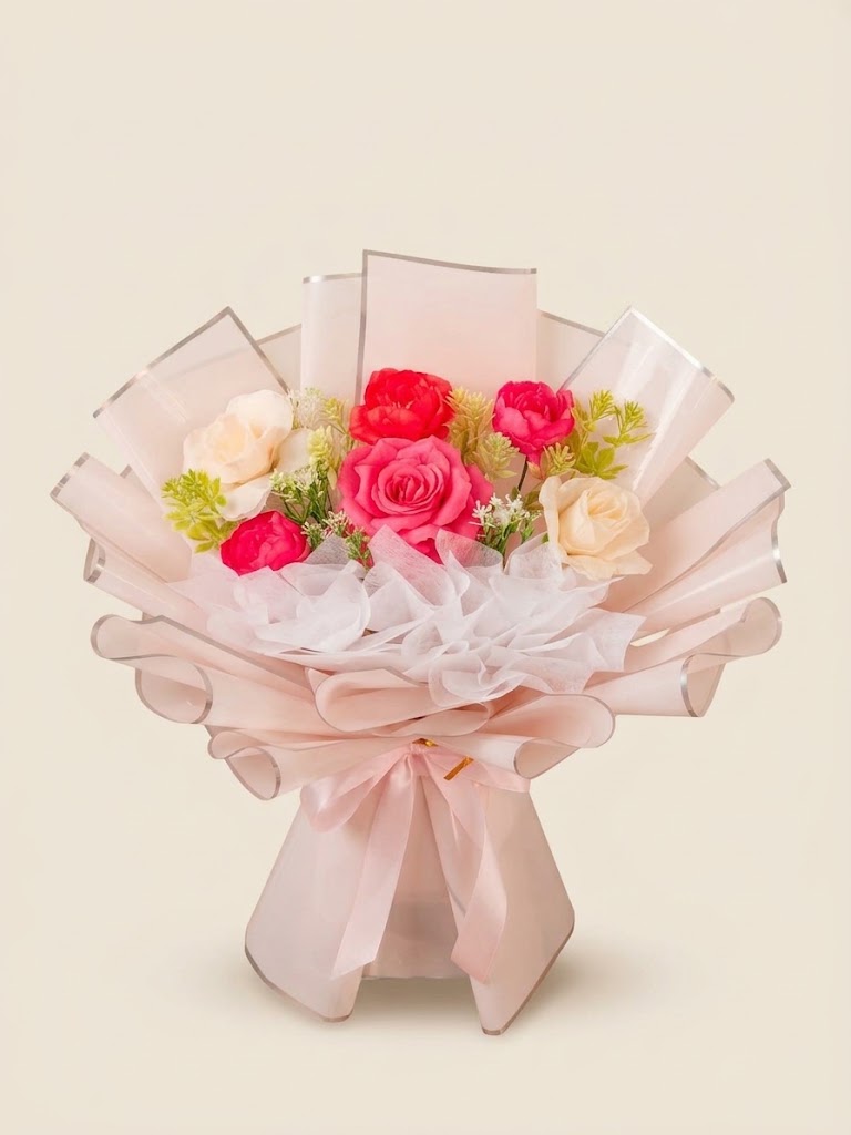 Buket Bunga Elegan Alessa Cantik