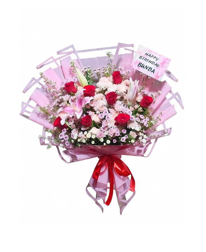 Buket Bunga Elegan Alessa Spesial