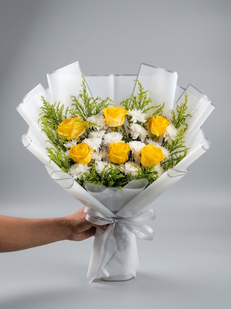Buket Bunga Elegan Alessa Mewah